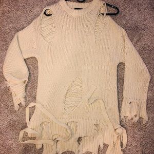Distressed Sweater